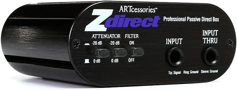 ART ZDirect Professional Passive Audio Interface Direct Box image 1