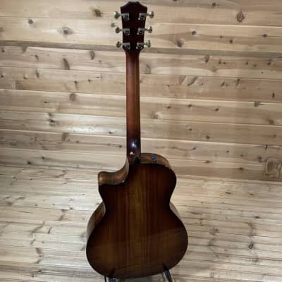 Taylor Huber Breese's 50th Anniversary K24ce LTD Acoustic Guitar - Natural image 5