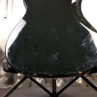 Regal Bass Guitar Black 4 String image 13