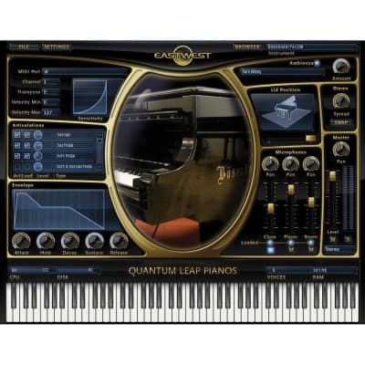 EastWest Quantum Leap Pianos Gold Edition - Virtual Instruments image 2