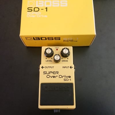 Boss SD-1 Super Overdrive 1981 - 1988 Made In Japan