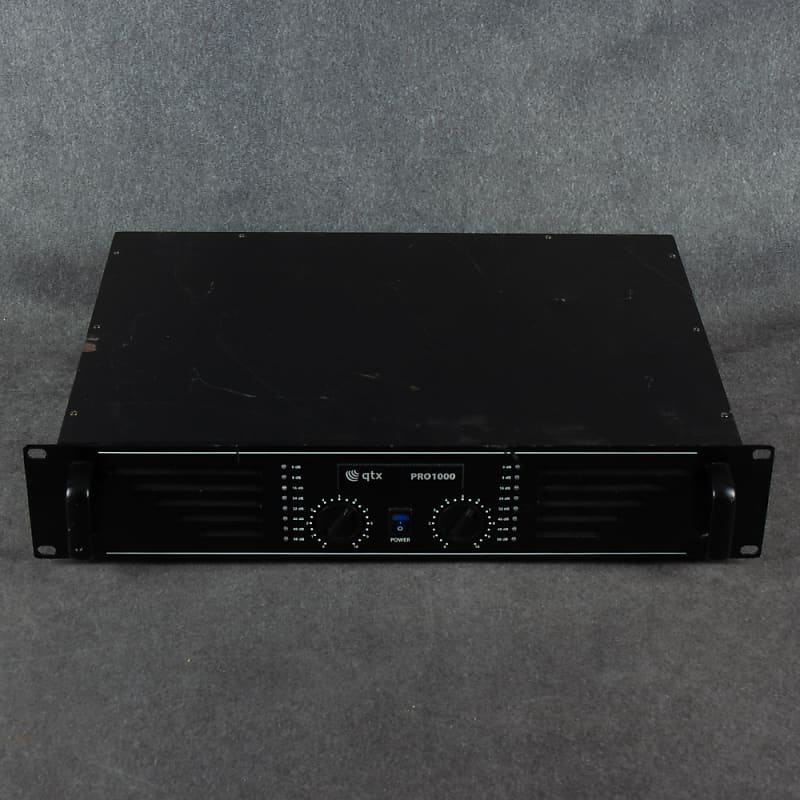 QTX Pro1000 Power Amp - 2nd Hand | Reverb