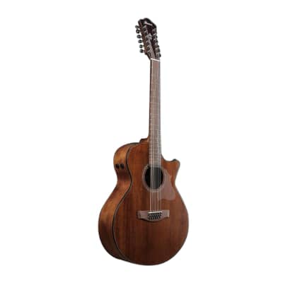 Ibanez AE2912 12-String Acoustic-Electric Guitar (Right-Hand, Natural Low Gloss) image 1