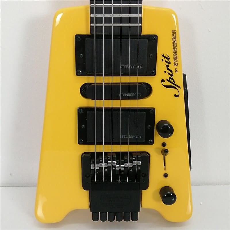 Steinberger Spirit GT-PRO Deluxe Outfit, Hot Rod Yellow, B-Stock
