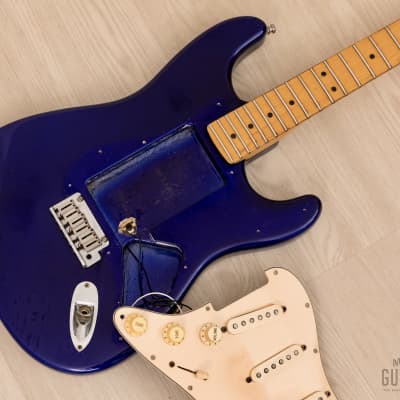 1994 Fender 40th Anniversary American Standard Stratocaster Midnight Blue image 22