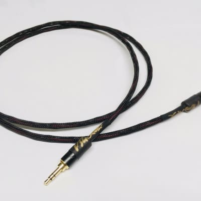 Pine Tree Audio Tri-Braid Auxiliary Cable Black/Red 7ft image 11