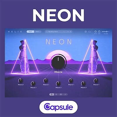 Capsule Audio Neon Synth Virtual Instrument (Perpetual, | Reverb