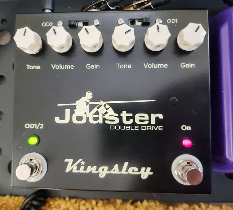 Kingsley Jouster Tube Double Drive Pedal Reverb