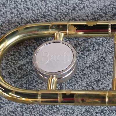 Bach TB301 Student Model Tenor Trombone 2010s - Clear-Lacquered Brass image 5