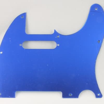 Blue Mirror 8 hole Scratch Plate Pickguard USA Telecaster guitar