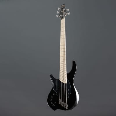 Dingwall NG3 Nolly 5-String 3PU Metallic Black Lefthand - Lefthand Electric Bass image 2