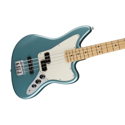Fender Player Jaguar Bass Electric Guitar, Maple FB, Tidepool image 3