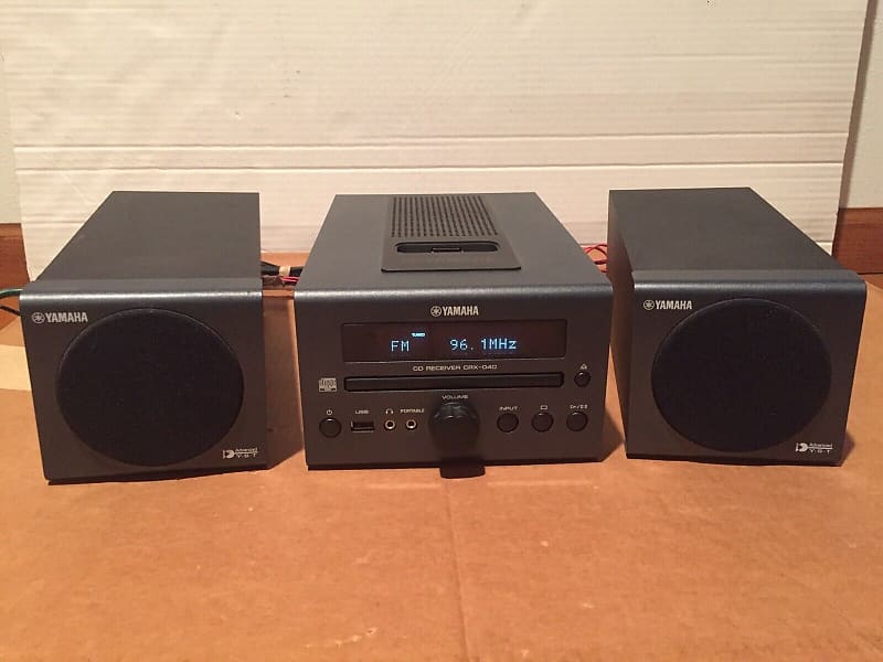 Yamaha CRX-040 CD Player iPod Dock Micro Portable USB Stereo