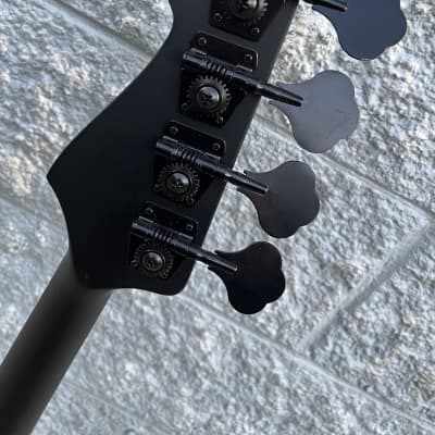 GAMMA Custom Bass Guitar JP24-02, 4-String Alpha Model, Polar White image 9