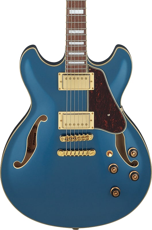 Ibanez AS73G-PBM Artcore 6-Str. E-Guitar Prussian Blue Metallic image 1