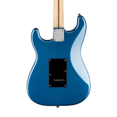 Squier Affinity Series Stratocaster Electric Guitar, Maple FB, Lake Placid Blue image 4