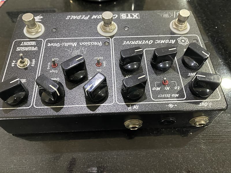 XTS Preamp Custom Pedal Black | Reverb