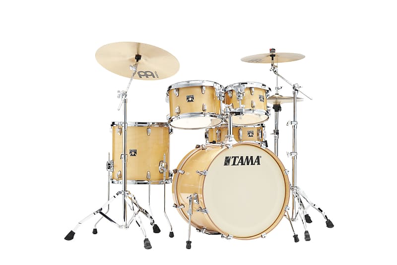 Tama CL50R-GNL Superstar Classic Drum Set 5 pcs - Gloss Natural Blonde/Chrome HW + SM5W Hardware Kit image 1