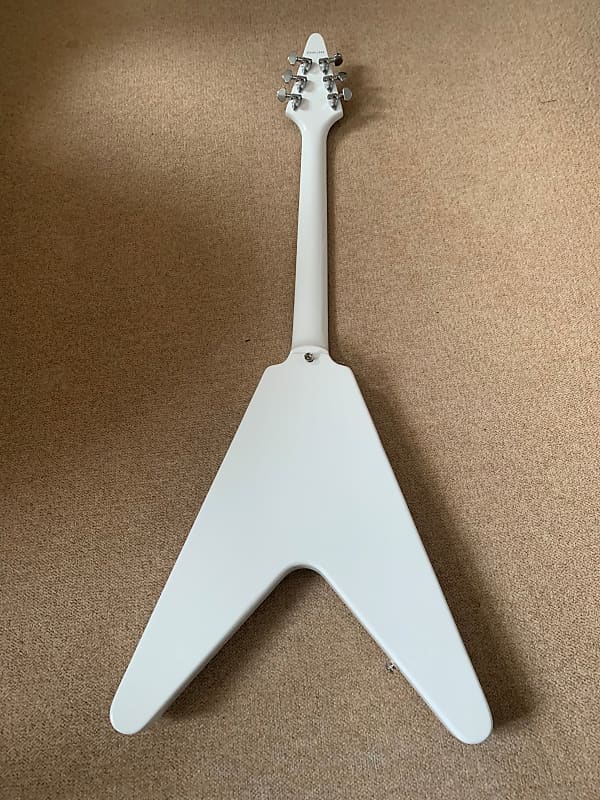 Epiphone Flying V in white 2003 | Reverb