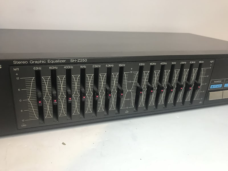 Technics SH-Z250 Black Case vintage 80's 14 band stereo