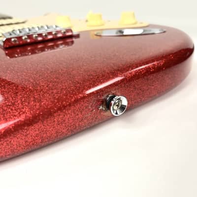 Squier Bullet Stratocaster HH with Tremolo 2010 - 2014 - Red Sparkle image 9