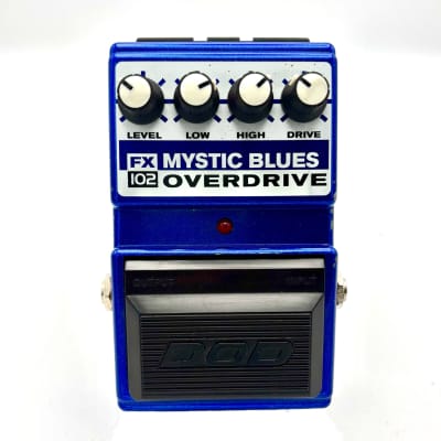 Reverb.com listing, price, conditions, and images for dod-fx102-mystic-blues-overdrive