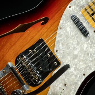 Fender Custom Shop 1968 Telecaster Thinline Journeyman Relic - 3 Tone Sunburst image 14