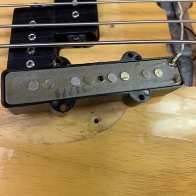 Fender  P bass   Modified 1977 Natural image 4