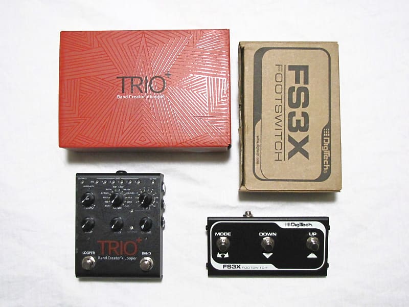 Used DigiTech Trio+ Band Creator Plus Looper Guitar Pedal w