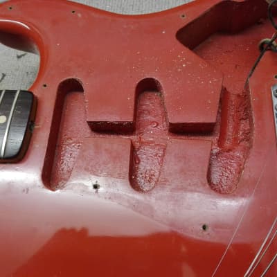 Fender  Stratocaster  1962  Fiesta Red image 7