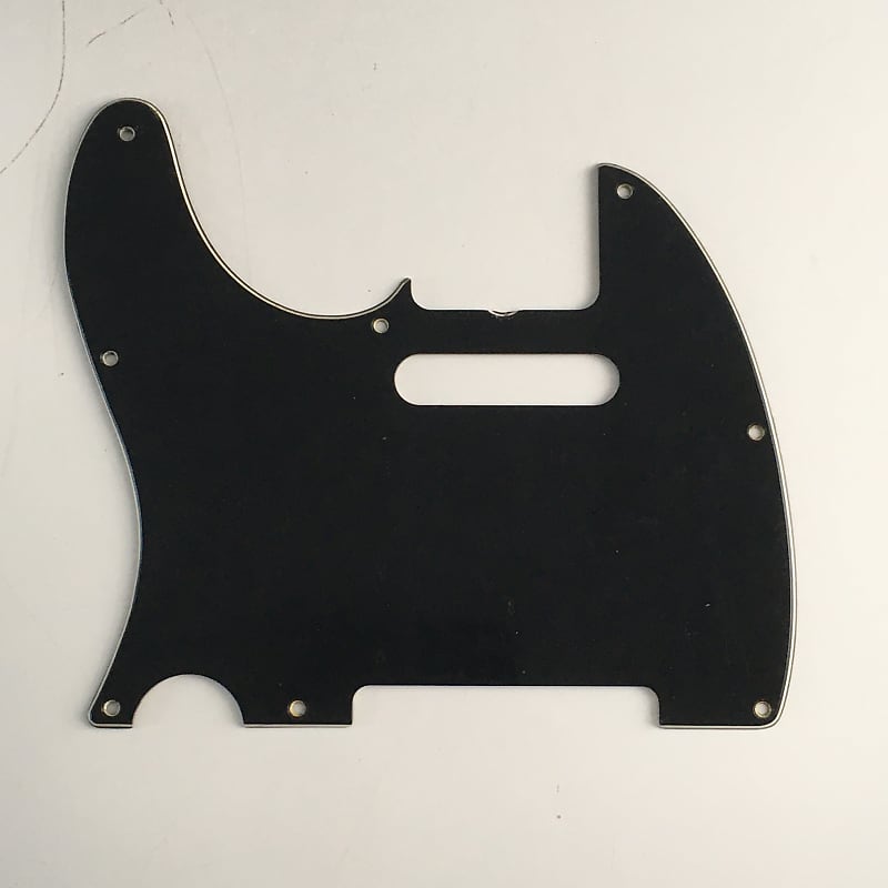Vintage Lefty Fender Made in USA Telecaster Pickguard Reverb