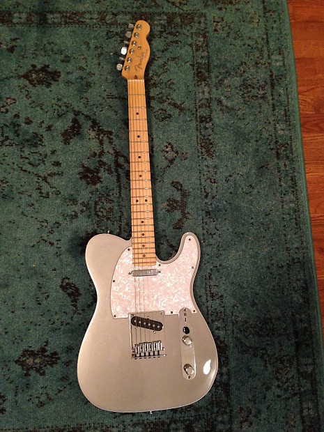 Fender 60th Anniversary American Deluxe Telecaster Tungsten Silver with Upgrades! image 1