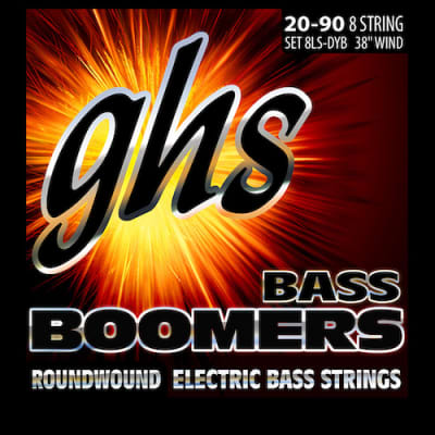 GHS Boomers Bass Guitar Strings; 8-String set 20-90 image 1