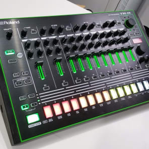 Stained Black MDF stand for the Roland  AIRA TR-8 Rhythm Performer image 2