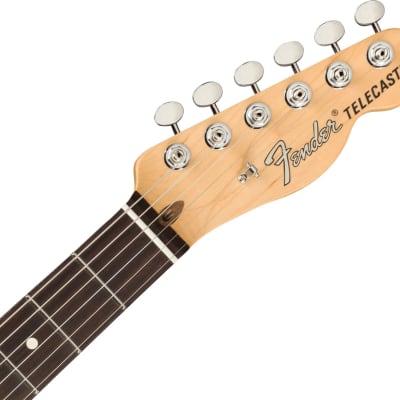 Fender American Performer Telecaster Guitar, Satin Sonic Blue Finish, Rosewood Fretboard w/ Bag image 4