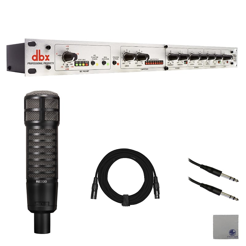 dbx 286s Microphone Preamp/Channel Strip with ElectroVoice Reverb
