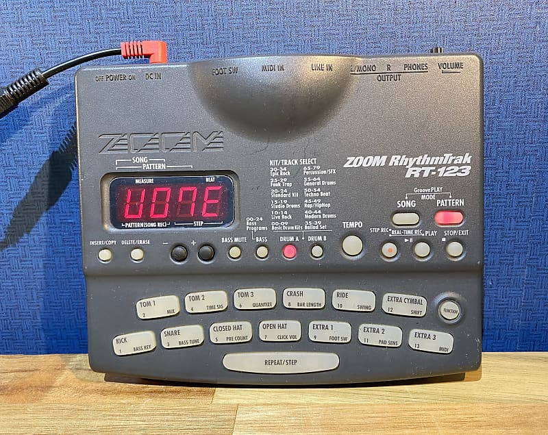 Zoom RT123 Drum & Bass Machine Reverb
