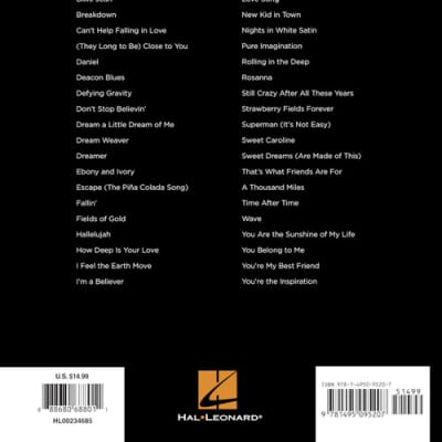 Hal Leonard First 50 Songs You Should Play on Keyboard E-Z Play® Today Volume 23 image 6