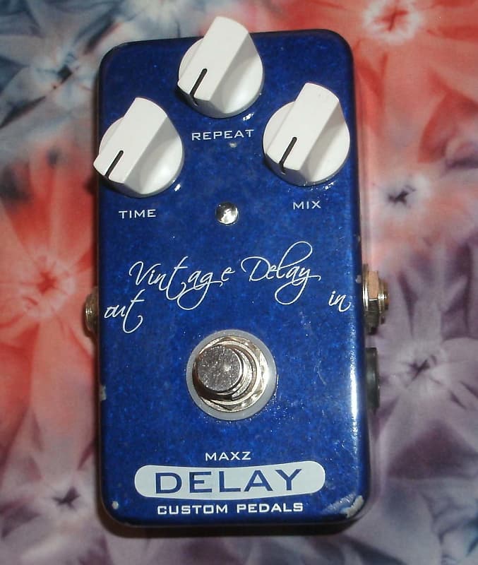 Maxz Custom Pedals Analog Delay PT2399 Based Effects Pedal Reverb