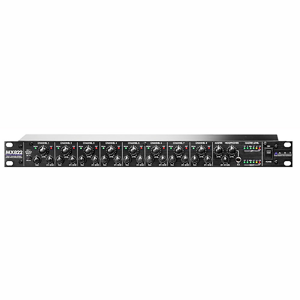 ART MX822 8Channel Line Mixer with Effects Loop Reverb Australia