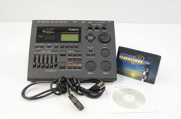 Roland TD-10 V-Drum Module with EXPANDED TDW-1 Expansion Card image 1