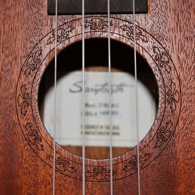Sawtooth Mahogany Concert Ukulele with Preamp and Quick Start Guide image 7