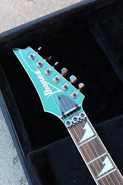 2007 Ibanez XPT700 Xiphos BCM Blue Chameleon Color Changing Finish  Dimarzios Electric Guitar + OHSC