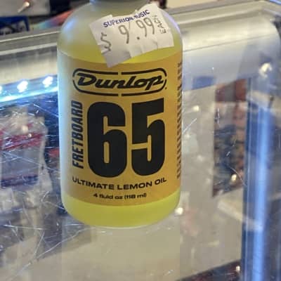 Dunlop Fretboard 65 Ultimate Lemon Oil 4oz - Evolution Music