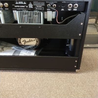 New Fender Super Sonic 22 Combo Amp Black image 7