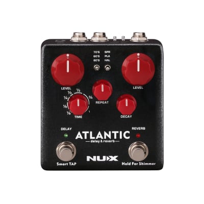 【値下げ】NUX ATLANTIC ディレイ & リバーブ 箱付き NUX ATLANTIC ディレイ＆リバーブ