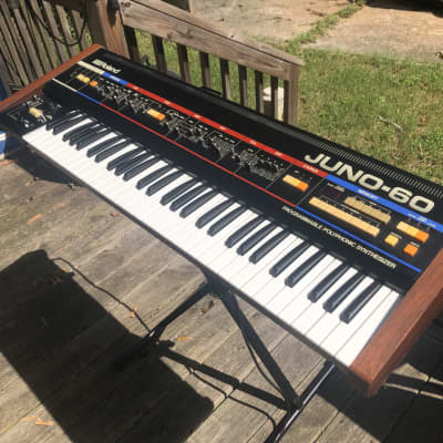 Roland Juno-60 61-Key Polyphonic Synthesizer W/ Case