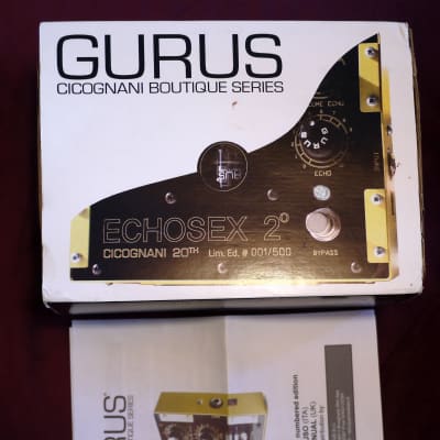 Gurus Echosex 2 LTD 20th Anniversary 2016 - Gold image 6