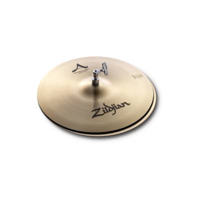 Zildjian 15 inch A Series New Beat Hi-Hat Cymbal Set - A0136 - 642388103128 image 2