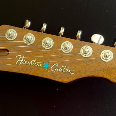 Houston Guitars HCG Tele-Style Fishman Coral 2021 image 11